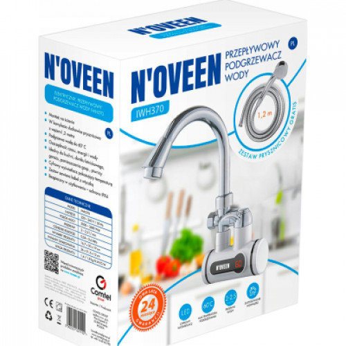 Проточный водонагреватель N'oveen IWH370