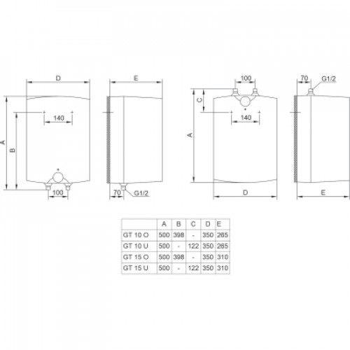 Бойлер TIKI Mini PBT 15V9 (GT15UMINI_TIKI) (700189)