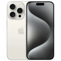 Мобільний телефон Apple iPhone 15 Pro 128Gb White Titanium eSim (REF A) BREEZY (2AMTQN3)