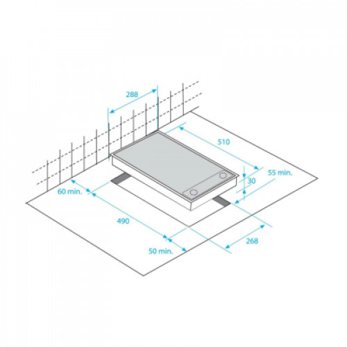 Варочная поверхность Beko HDCE 32200 X (HDCE32200X)