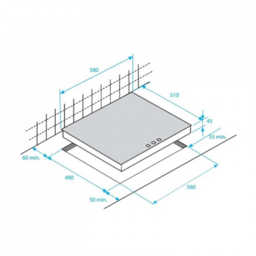 Варочная поверхность Beko HIC 64403 T (HIC64403T)