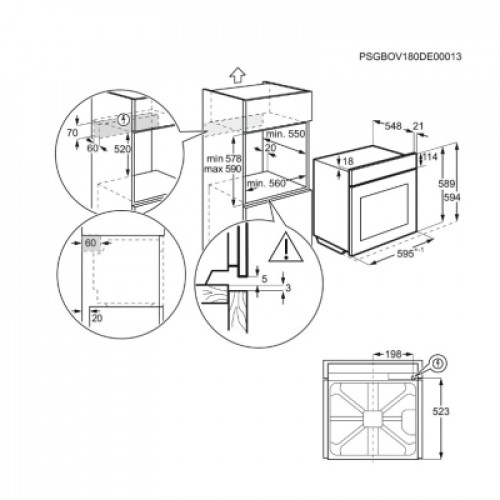 Духовой шкаф Electrolux OPEB2520V