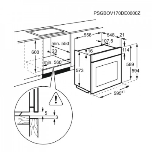 Духовой шкаф Electrolux OPEB2520V