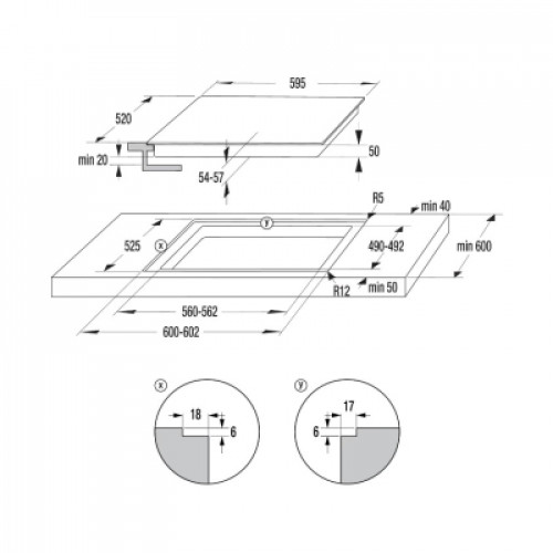 Варочная поверхность Gorenje ECT643BSC