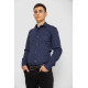 Сорочка чоловіча з принтом, колір синій, 214R7468-1