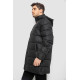 Куртка чоловіча зимова подовжена, колір чорний, 244RH76-15