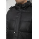 Куртка чоловіча зимова подовжена, колір чорний, 244RH76-15