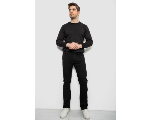 Джинси чоловічі, колір чорний, 244RW21