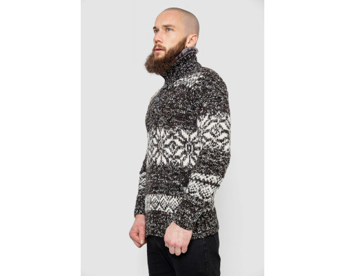 Светр чоловічий, колір коричневий, 214R10321