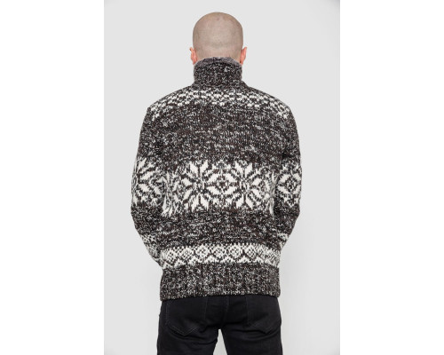 Светр чоловічий, колір коричневий, 214R10321