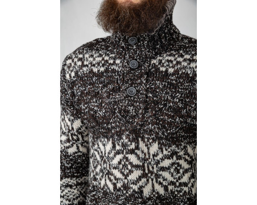 Светр чоловічий, колір коричневий, 214R10321