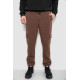 Спортивні штани чоловічі на флісі, колір коричневий, 129RA9997