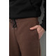 Спортивні штани чоловічі на флісі, колір коричневий, 129RA9997