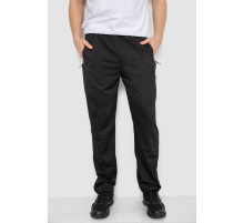 Спорт штани чоловічі, колір чорний, 244R41734