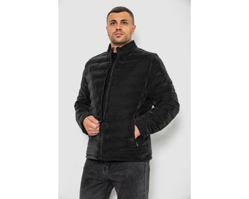 Куртка чоловіча демісезонна, колір чорний, 214R827К