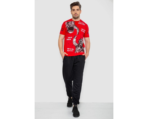 Спортивні штани чоловічі, колір чорний, 244R41236