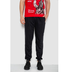 Спортивні штани чоловічі, колір чорний, 244R41236