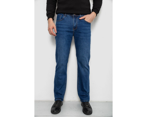 Джинси чоловічі демісезонні, колір синій, 244R9907