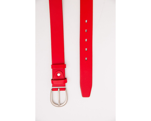 Ремінь женский, колір червоний, 196RL35Y0W3