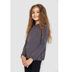 Лонгслів однотонний унісекс, колір сірий, 102R1532