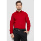 Сорочка чоловіча однотонна, колір червоний, 186R2013