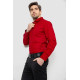 Сорочка чоловіча однотонна, колір червоний, 186R2013