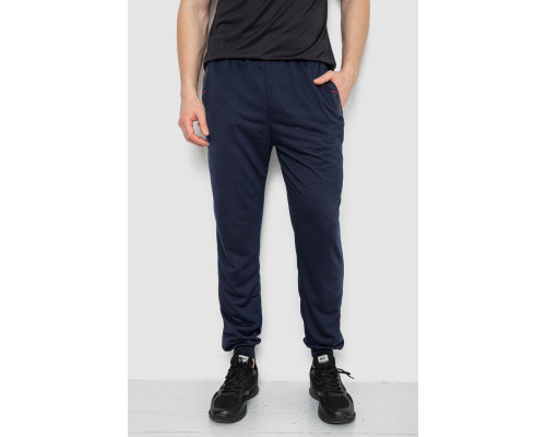 Спортивні штани чоловічі, колір темно-синій, 244R41669