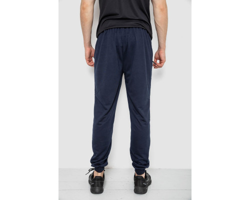 Спортивні штани чоловічі, колір темно-синій, 244R41669