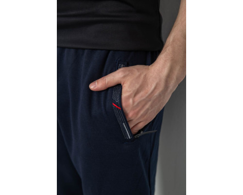 Спортивні штани чоловічі, колір темно-синій, 244R41669