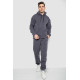 Спорт костюм чоловічий на флісі, колір сірий, 190R235