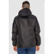 Куртка чоловіча демісезонна з капюшоном, колір чорний, 214R61035