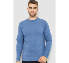 Светр чоловічий однотонний, колір джинс, 161R1770-1