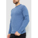 Светр чоловічий однотонний, колір джинс, 161R1770-1