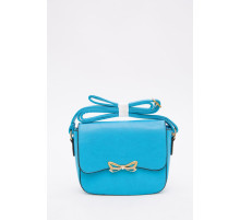 Клатч із шкірзаму, бірюзового кольору, 167RF-78