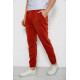 Спортивні штани чоловічі на флісі, колір теракотовий, 238R57256-1