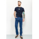 Джинси чоловічі демісезонні, колір синій, 190R501
