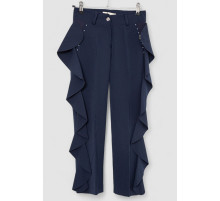 Штани дитячі ошатні, колір синій, 247R3824