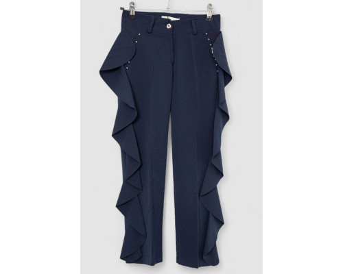 Штани дитячі ошатні, колір синій, 247R3824