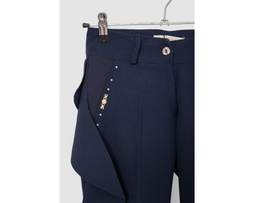 Штани дитячі ошатні, колір синій, 247R3824