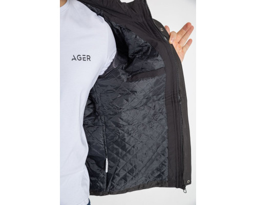 Куртка чоловіча демісезонна -1, колір чорний, 214R2012