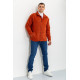 Вітровка чоловіча на кнопках, колір теракотовий, 131R3022