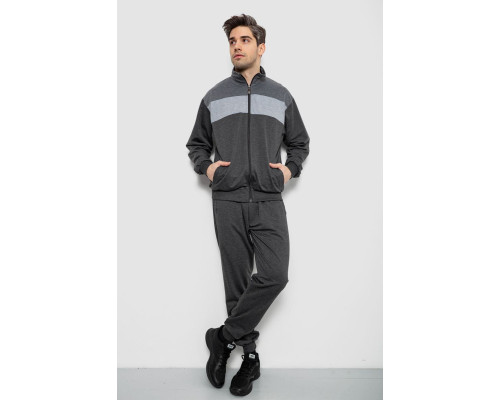 Спортивний костюм чоловічий, колір сірий, 244R9160
