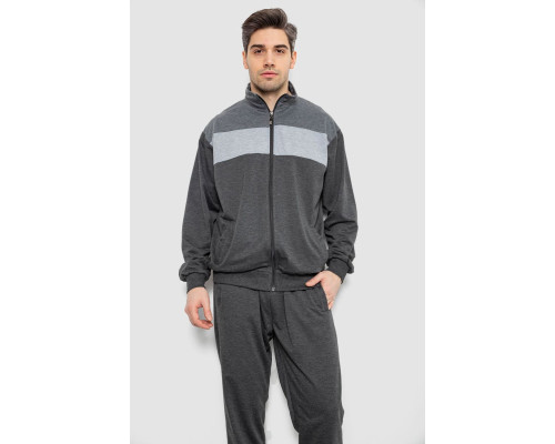 Спортивний костюм чоловічий, колір сірий, 244R9160