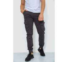 Штани карго чоловічі, колір темно-сірий, 244R2073