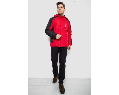 Куртка чоловіча демісезонна, колір червоний, 244R2231