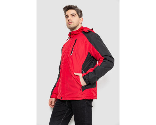 Куртка чоловіча демісезонна, колір червоний, 244R2231
