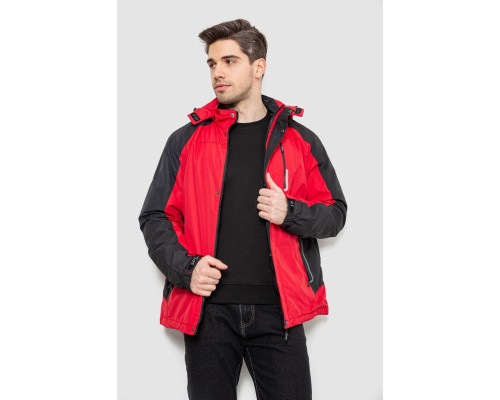 Куртка чоловіча демісезонна, колір червоний, 244R2231