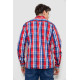 Сорочка чоловіча в клітинку, колір червоний, 214R0746