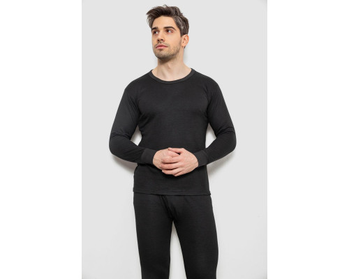 Термобілизна чоловіча, колір чорний, 241R0107