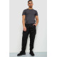 Спортивні чоловічі штани, колір чорний, 244R41266